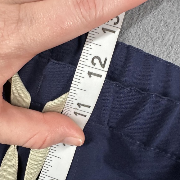 FIGS Technical Collection Pants Mens Large Blue Scrub Drawstring Workwear Pocket - Picture 7 of 12